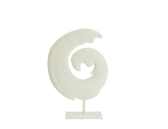 Light & Living - Ornament SHWIBA - 43x15x60cm - Wit