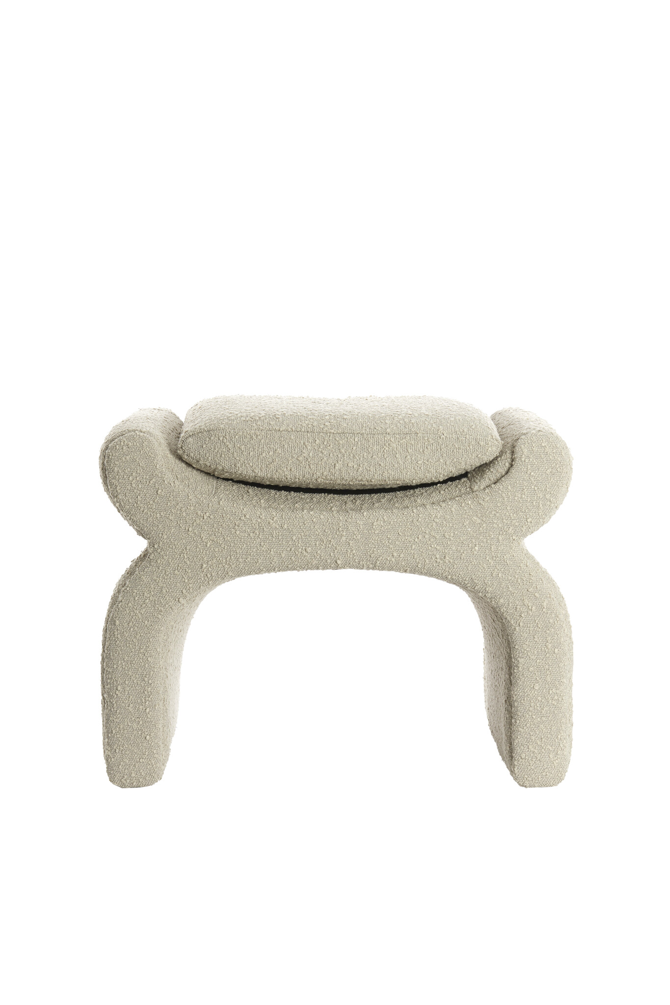 Light & Living - Poef NAFYA - 60x46x46cm - Bruin