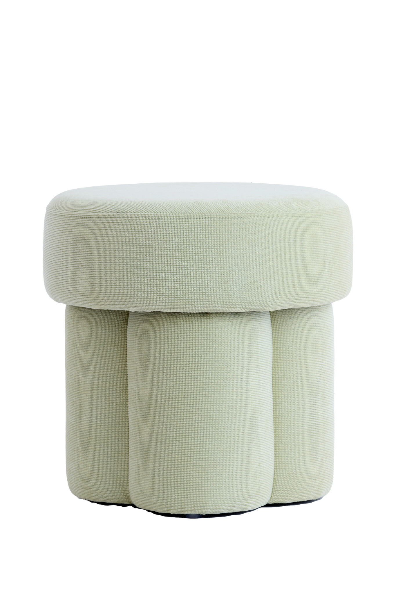 Light & Living - Poef CURTEA - Ø42x43cm - Groen