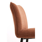 Light & Living - Eetkamerstoel VADENI - 58x48x85cm - Oranje