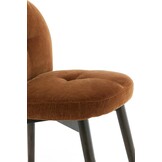 Light & Living - Eetkamerstoel SINOSA - 59x50x83cm - Bruin