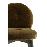 Light & Living - Eetkamerstoel SINOSA - 59x50x83cm - Groen