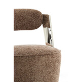 Light & Living - Stoel KEMENA - 65x68x77cm - Grijs