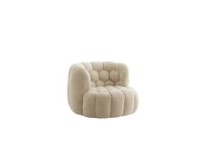 Light & Living - Stoel AMARA - 100x98x72cm - Wit