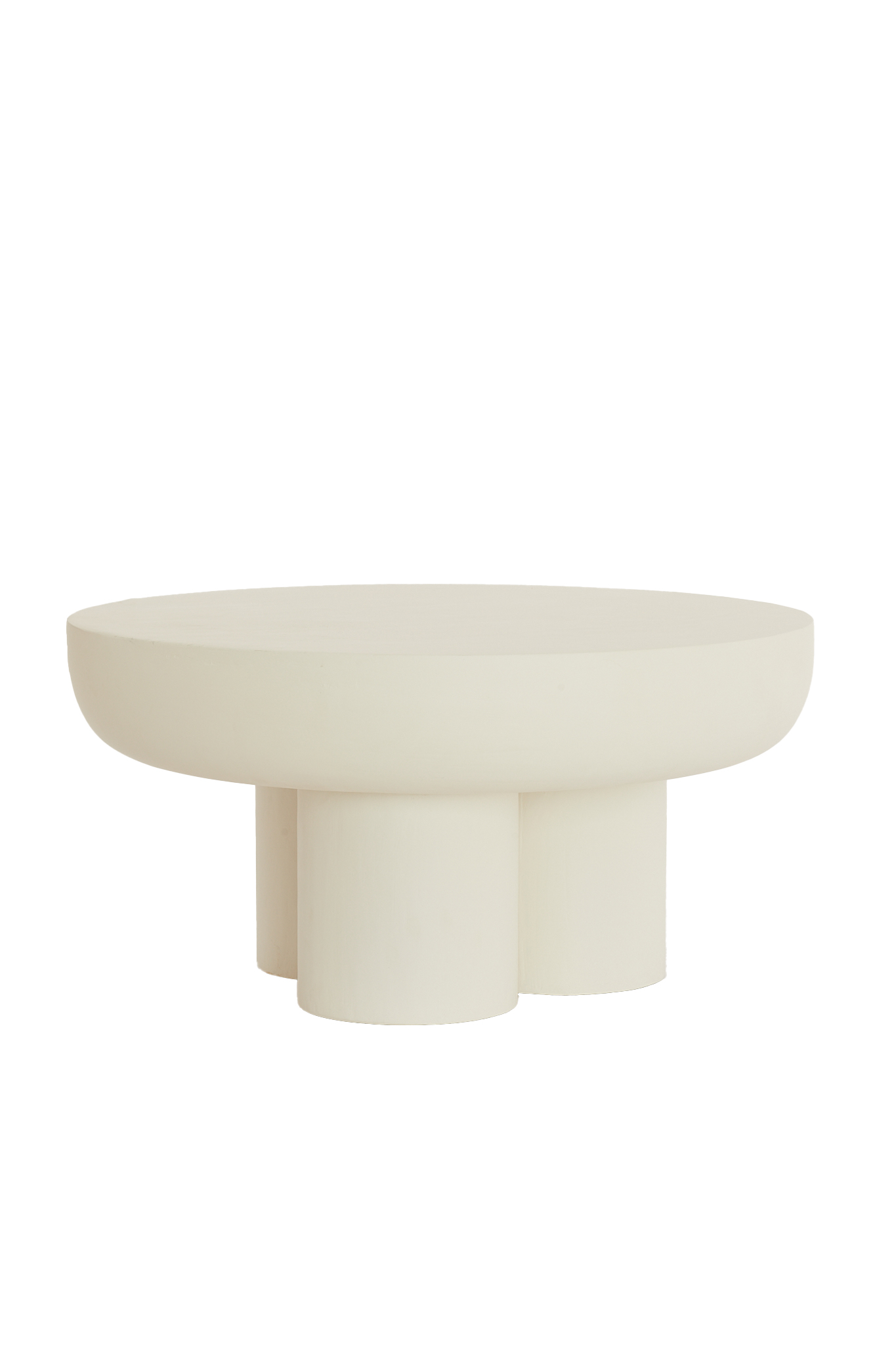 Light & Living - Salontafel MIZUHO - Ø70x35cm - Wit