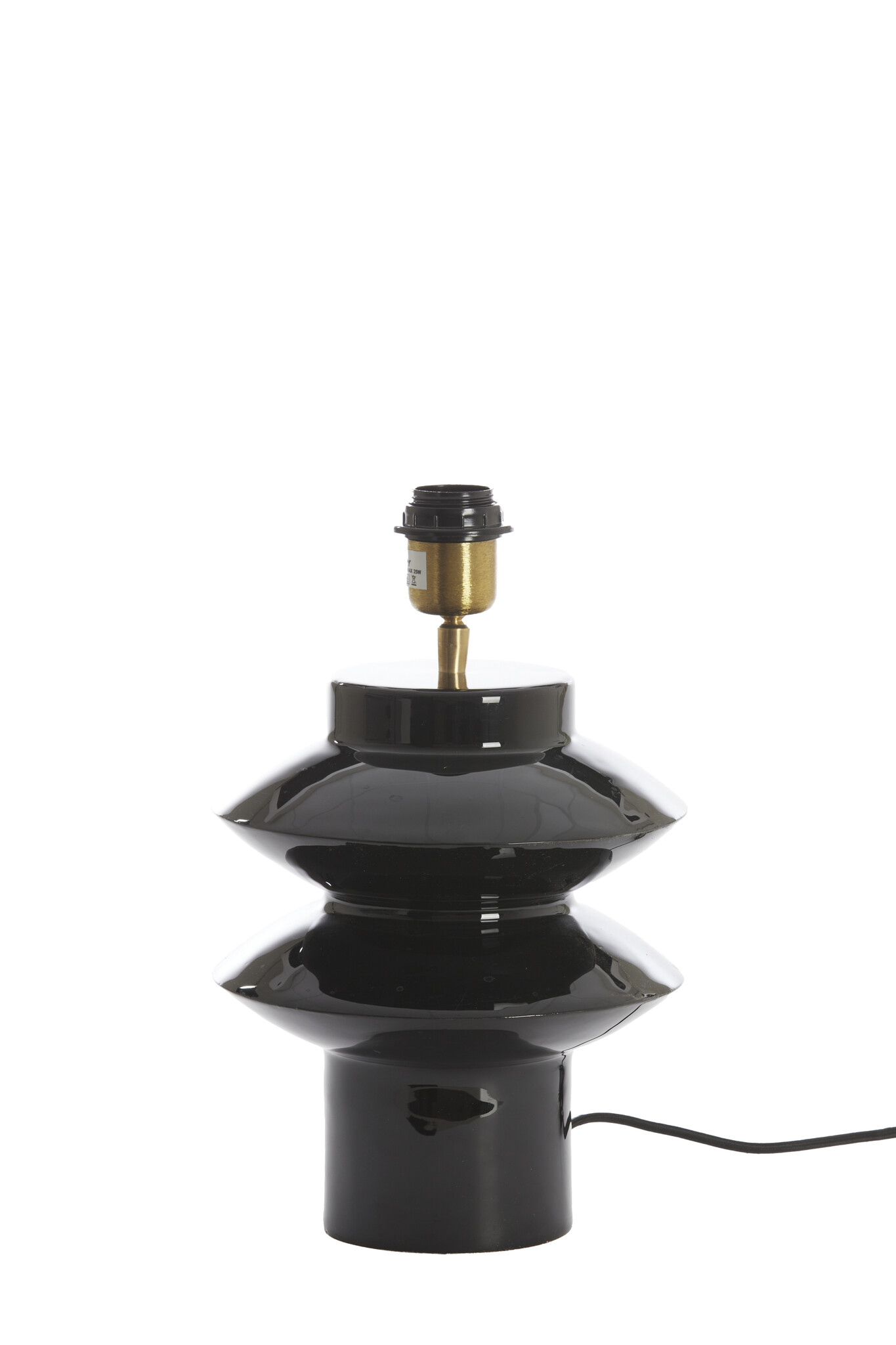 Light & Living - Lampvoet PETCH - Ø22x26cm - Zwart