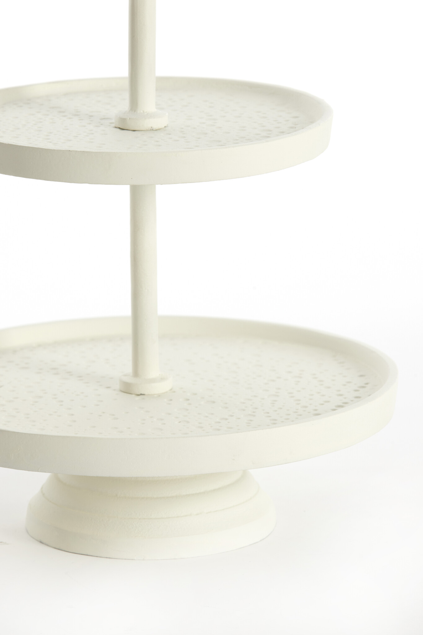 Light & Living - Etagere LUTEK - Ø24x37cm - Wit
