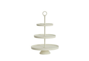 Light & Living - Etagere LUTEK - Ø32x48cm - Wit