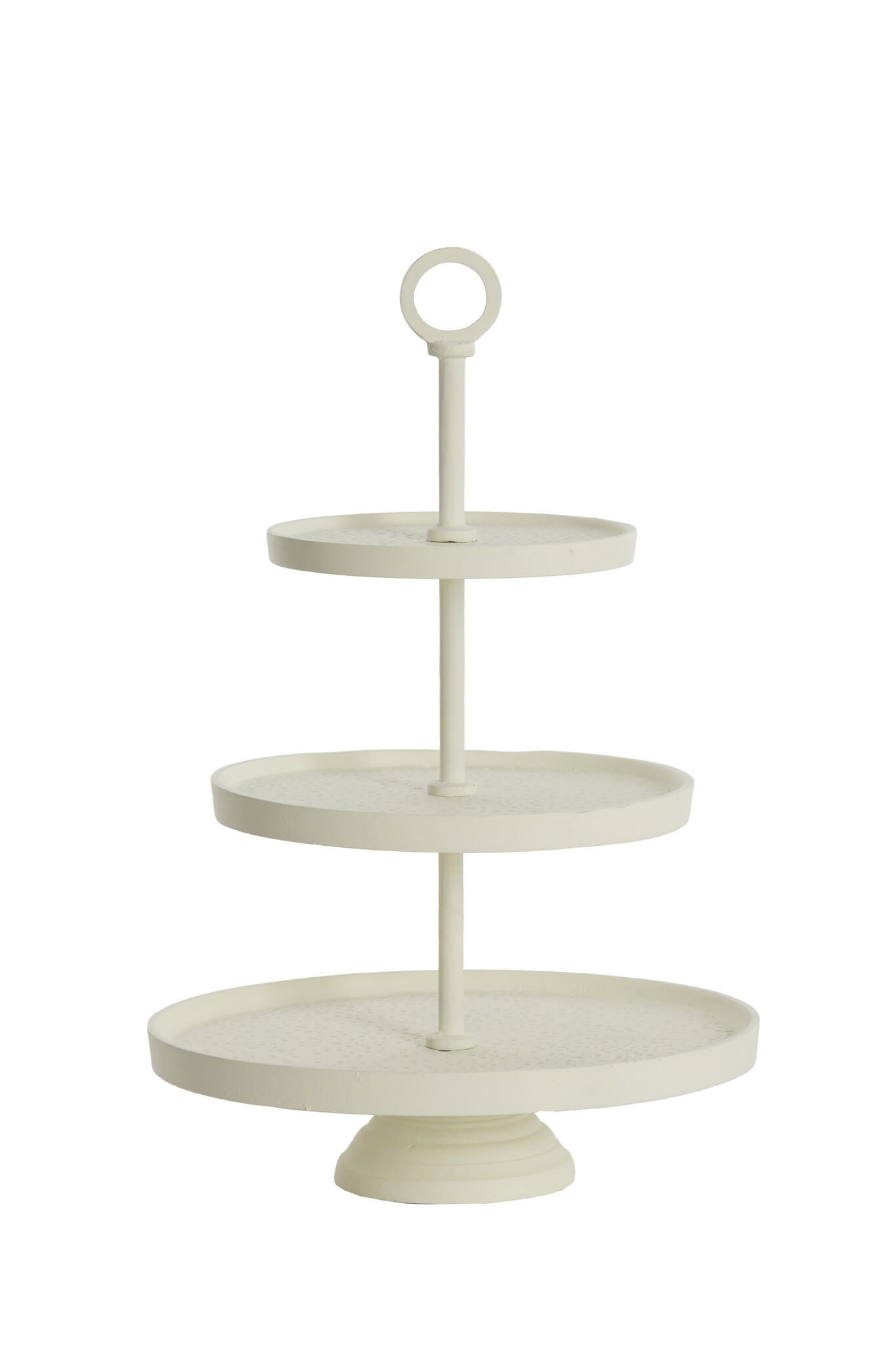 Light & Living - Etagere LUTEK - Ø32x48cm - Wit