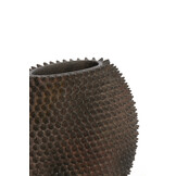 Light & Living - Vaas CALDRAS - 30.5x17x26.5cm - Bruin