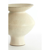 Light & Living - Vaas AJUDA - Ø25.5x29cm - Wit