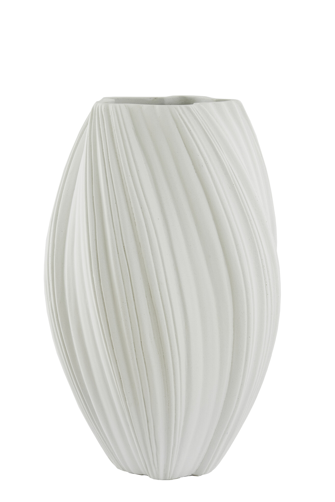 Light & Living - Vaas YATUNG - Ø52x81cm - Wit