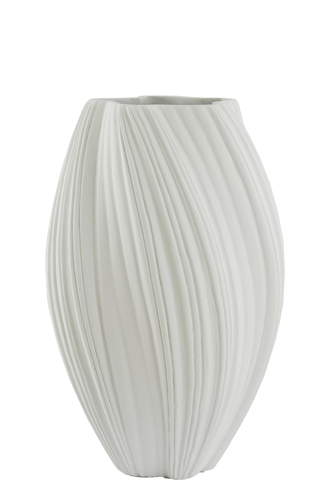 Light & Living - Vaas YATUNG - Ø52x81cm - Wit