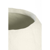 Light & Living - Vaas TINGRI - Ø39x21cm - Wit