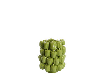 Light & Living - Vaas BELLPEPPER - 23.5x23x32.5cm - Groen