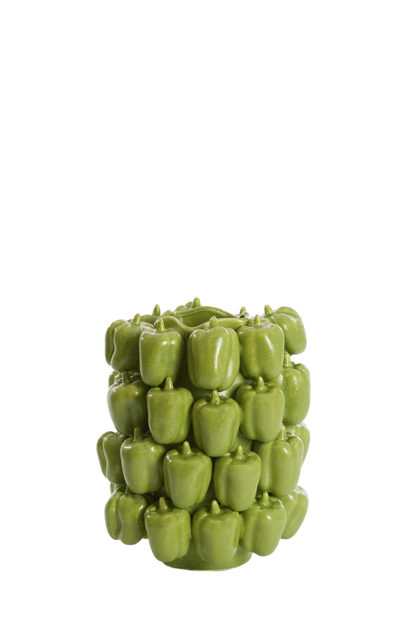 Light & Living - Vaas BELLPEPPER - 23.5x23x32.5cm - Groen