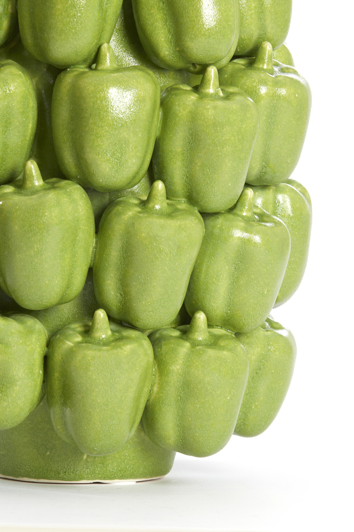 Light & Living - Vaas BELLPEPPER - 23.5x23x32.5cm - Groen