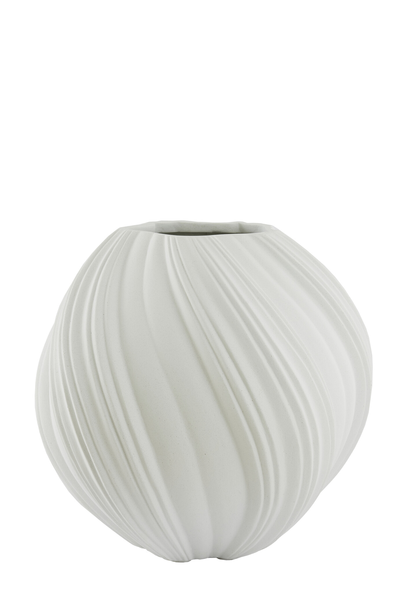 Light & Living - Vaas YATUNG - Ø65x60cm - Wit