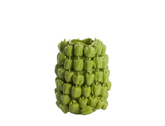 Light & Living - Vaas BELLPEPPER - 35x33x47cm - Groen