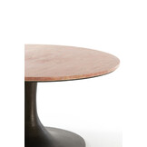 Light & Living - Bijzettafel DOLIN - Ø75x38cm - Rood