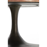 Light & Living - Bijzettafel DOLIN - Ø75x38cm - Rood