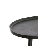 Light & Living - Bijzettafel LIENZ - 67x49x41cm - Zwart