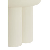 Light & Living - Bijzettafel MIZUHO - Ø50x47cm - Wit