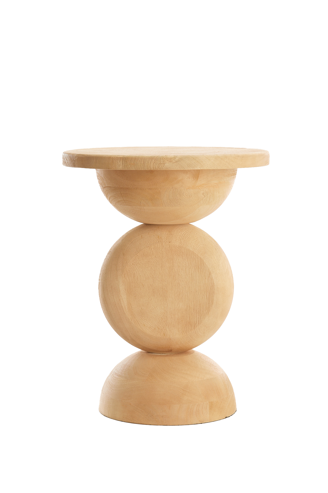 Light & Living - Bijzettafel MIRTO - Ø40x50cm - Bruin