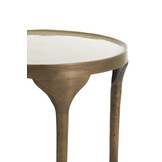 Light & Living - Bijzettafel LAPAZ - Ø40x52cm - Brons - Set van 2