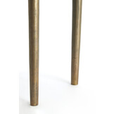 Light & Living - Bijzettafel LAPAZ - Ø40x52cm - Brons - Set van 2
