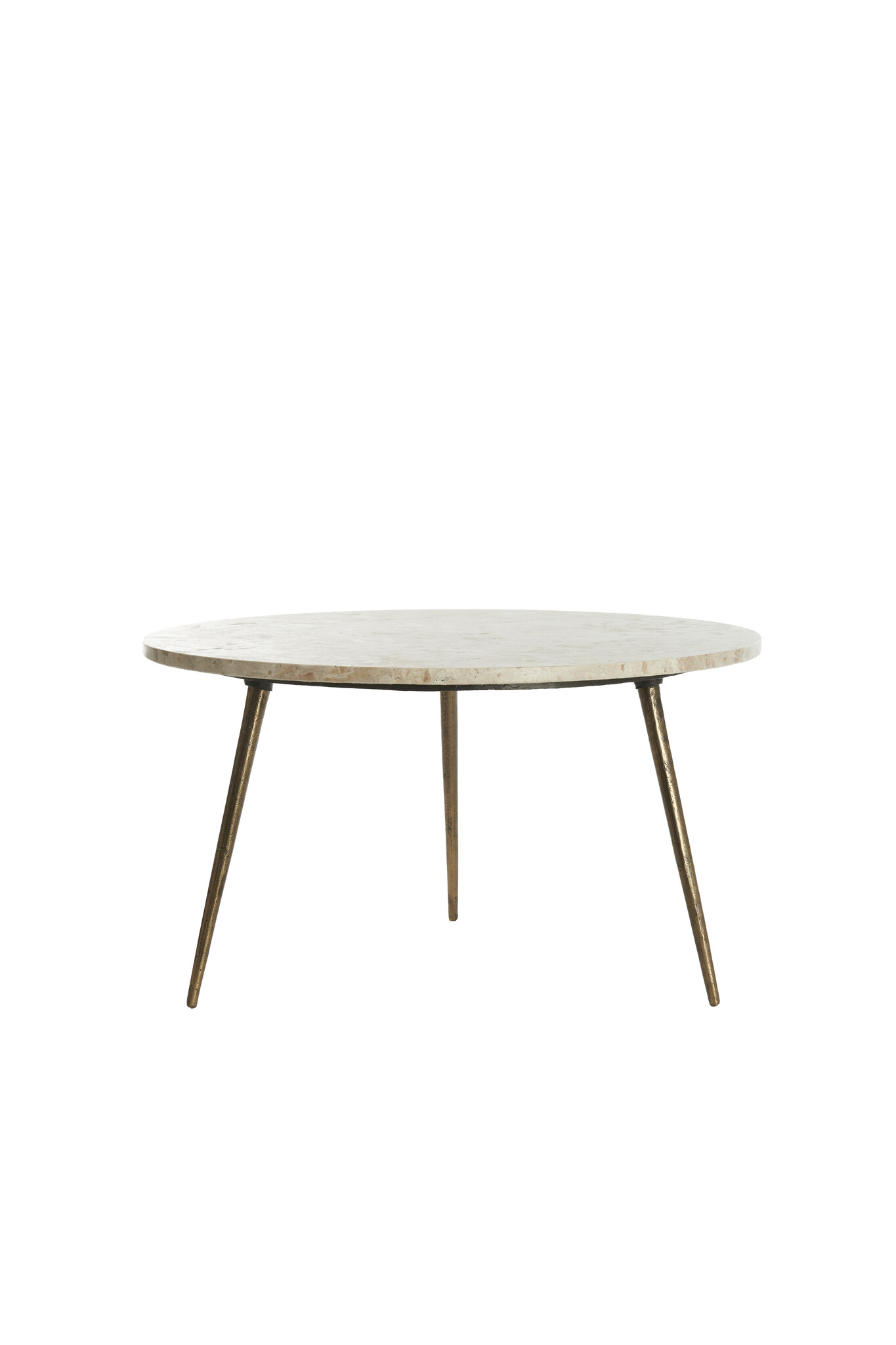 Light & Living - Bijzettafel ZECA - Ø67x37cm - Grijs