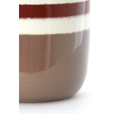 Light & Living - Bijzettafel FRANCA - Ø34x46.5cm - Oranje