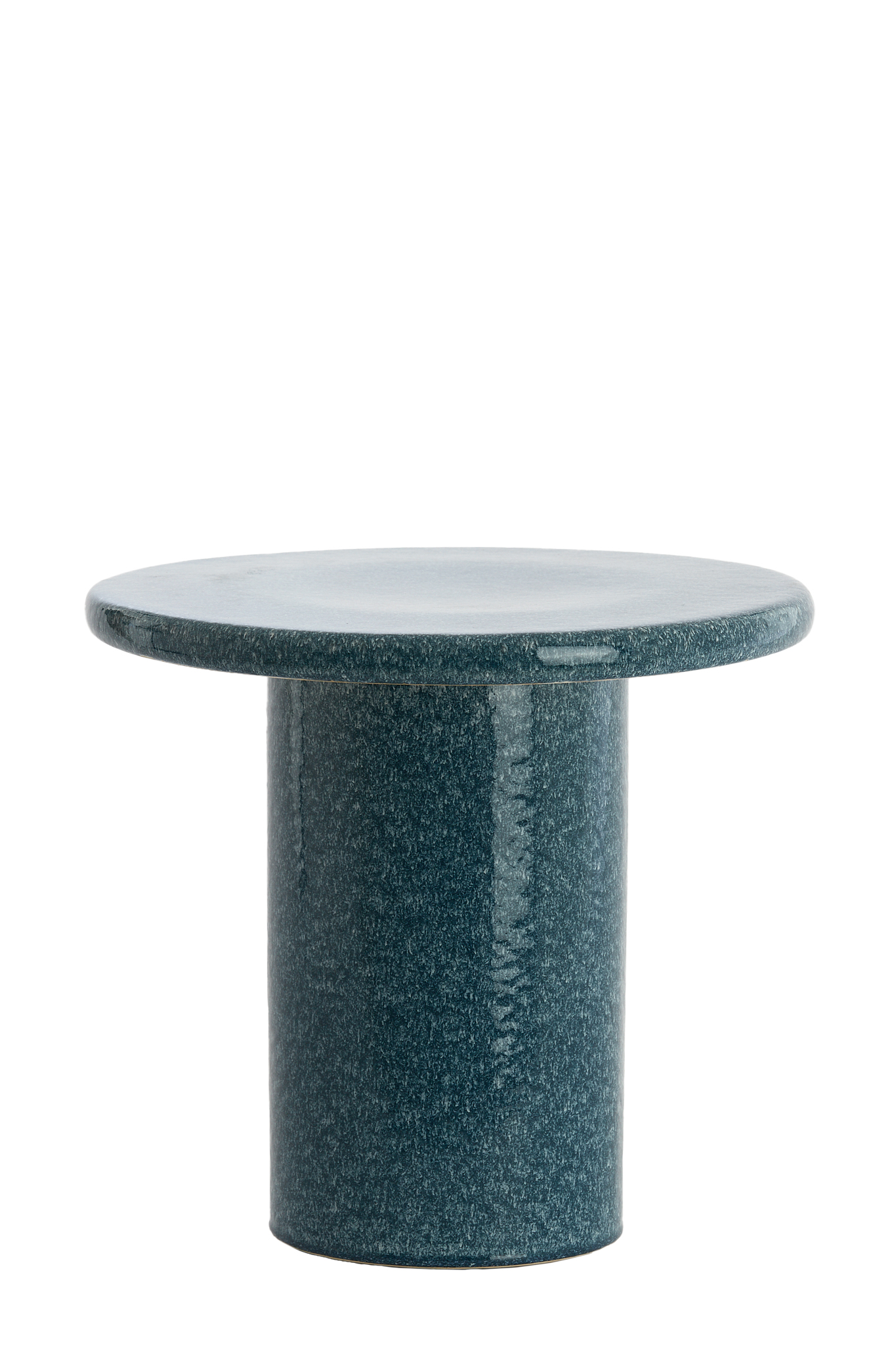 Light & Living - Bijzettafel TUDO - Ø40.5x35.5cm - Blauw