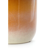 Light & Living - Bijzettafel FRANCA - Ø30.5x26cm - Geel