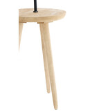 Light & Living - Bijzettafel TOLFA - Ø40x135cm - Bruin