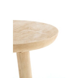 Light & Living - Bijzettafel TOLFA - Ø40x135cm - Bruin