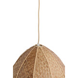 Light & Living - Hanglamp MILATOS - Ø28.5x38cm - Bruin