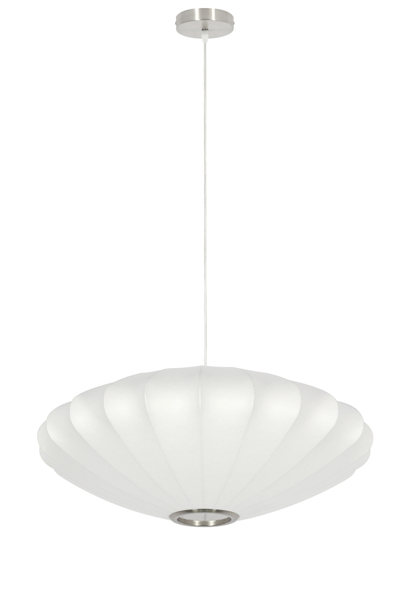 Light & Living - Hanglamp FAY - Ø60x26cm - Wit