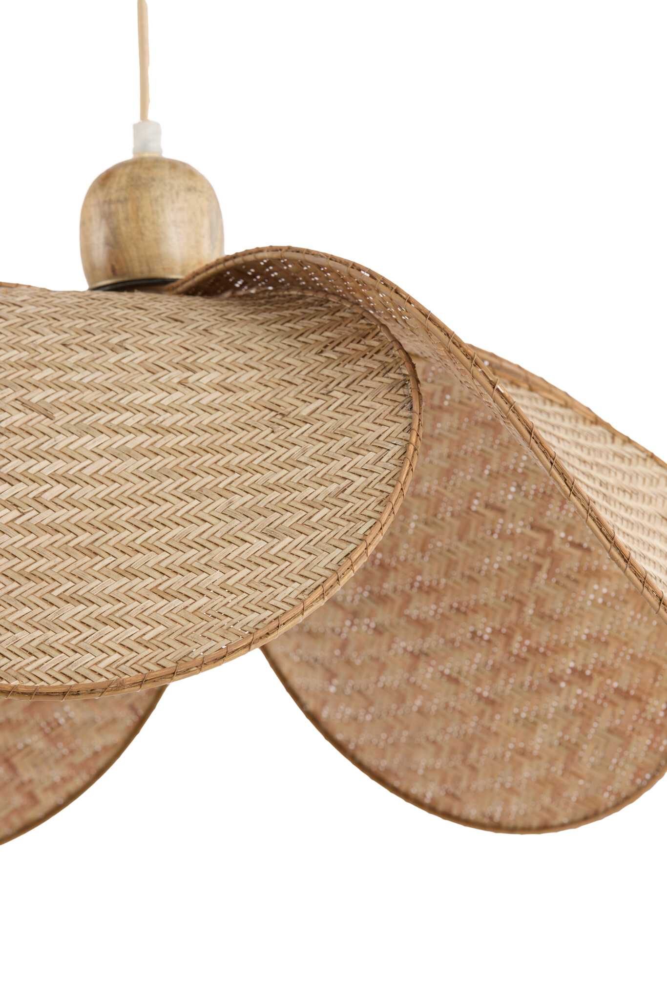 Light & Living - Hanglamp LAVRIO - Ø60.5x30.5cm - Bruin