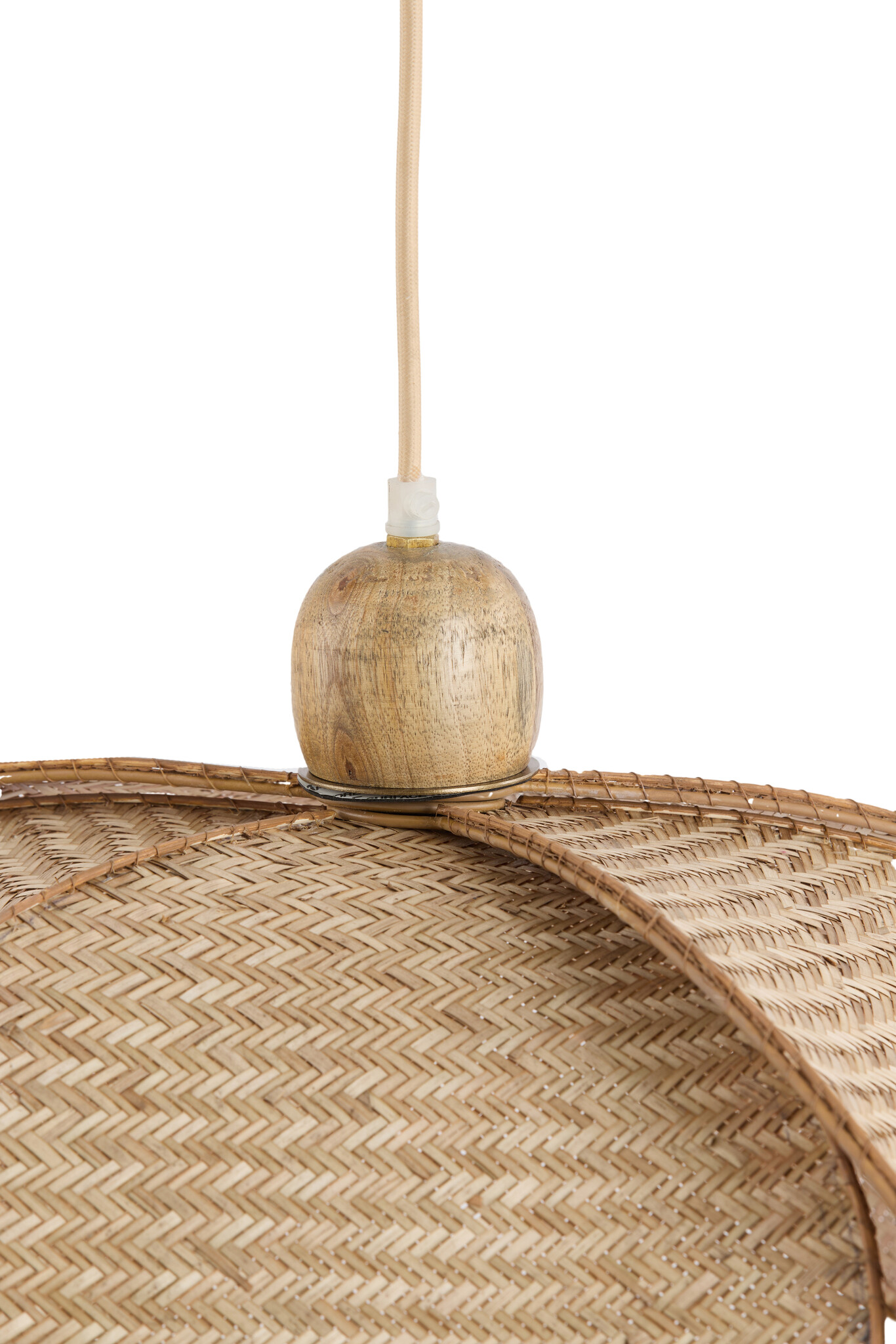 Light & Living - Hanglamp LAVRIO - Ø60.5x30.5cm - Bruin