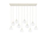 Light & Living - Hanglamp BISHO - 120x19x14cm - Wit