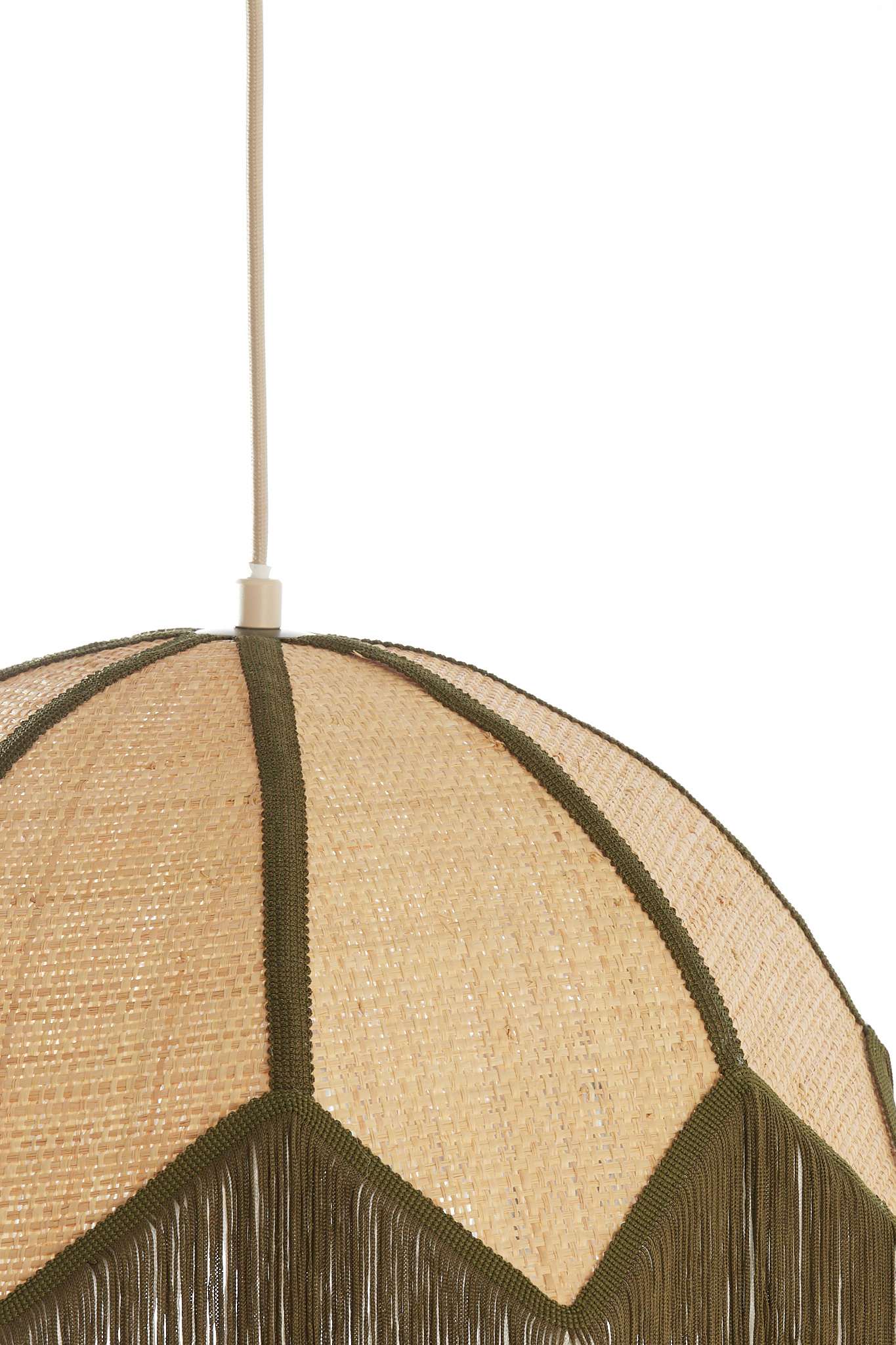 Light & Living - Hanglamp SULINA - Ø45x32.5cm - Groen