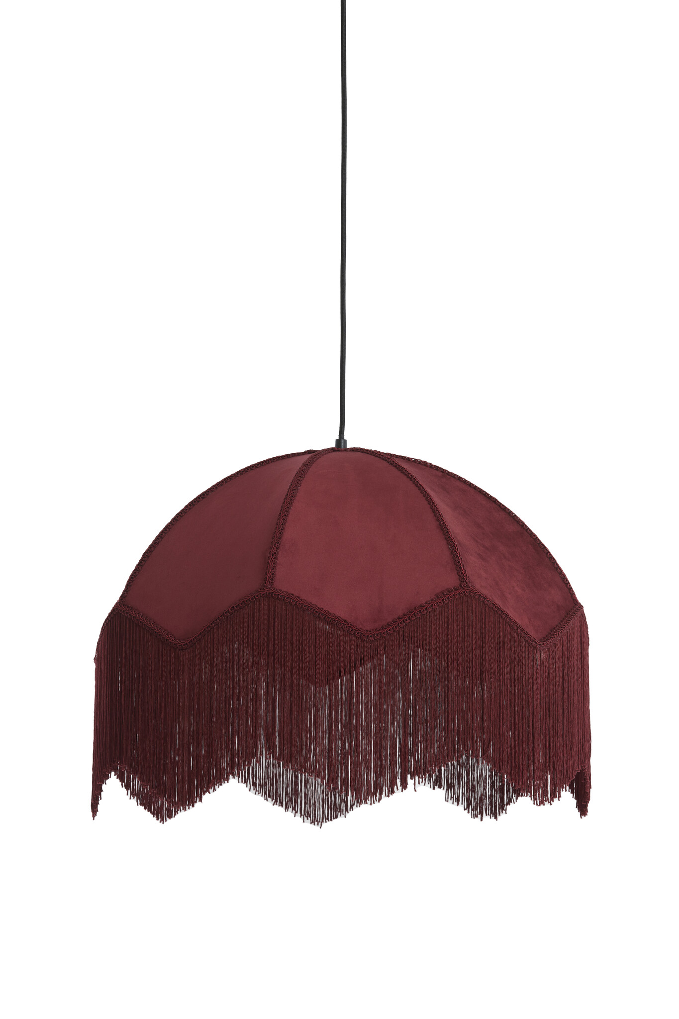 Light & Living - Hanglamp MALACIA - Ø60x41cm - Rood