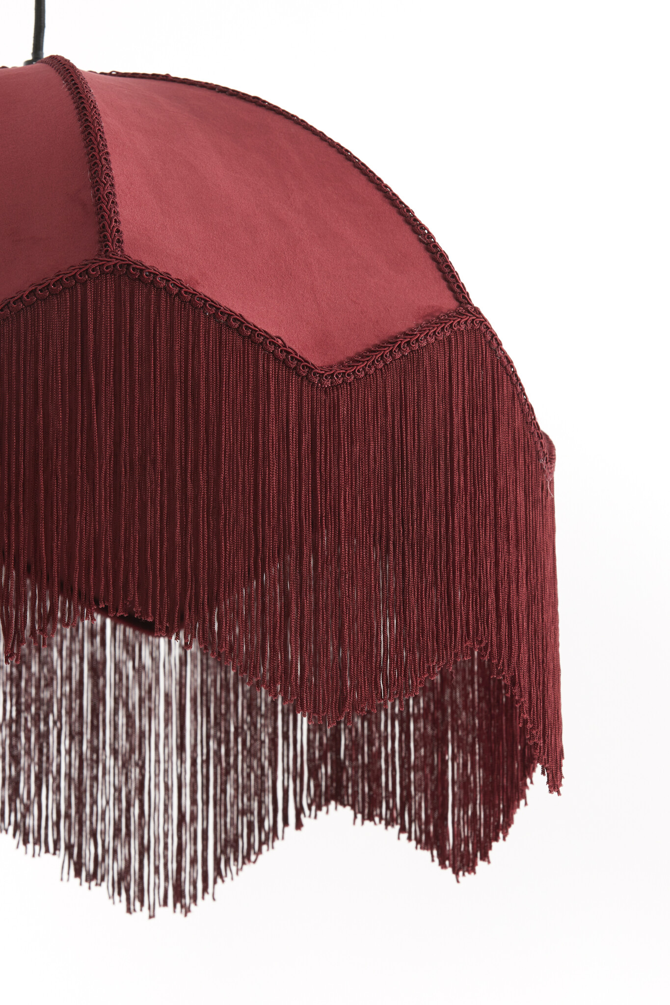 Light & Living - Hanglamp MALACIA - Ø60x41cm - Rood