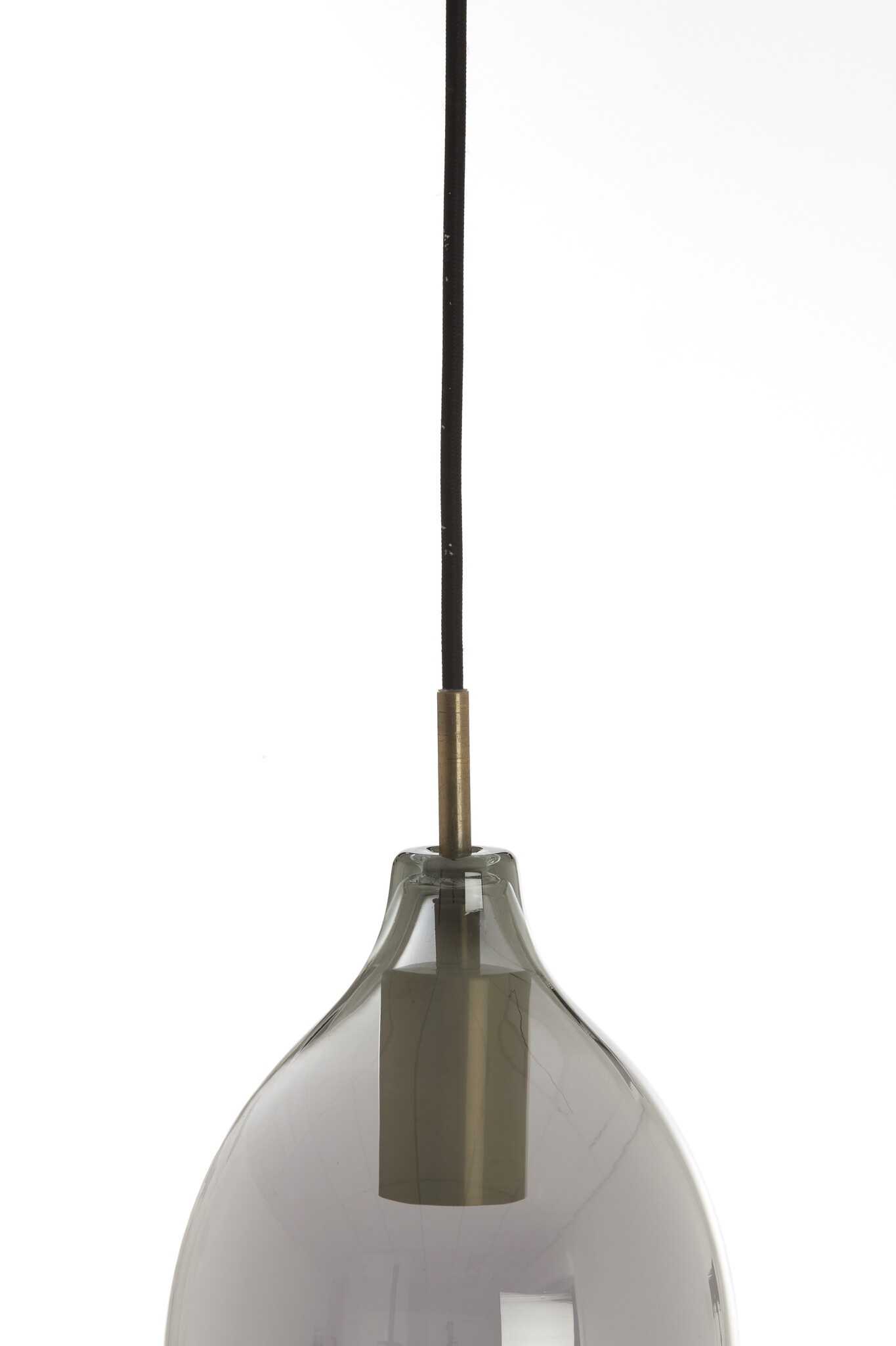 Light & Living - Hanglamp LUKARO - Ø35x32cm - Grijs