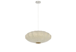 Light & Living - Hanglamp FAY - Ø50x22cm - Bruin
