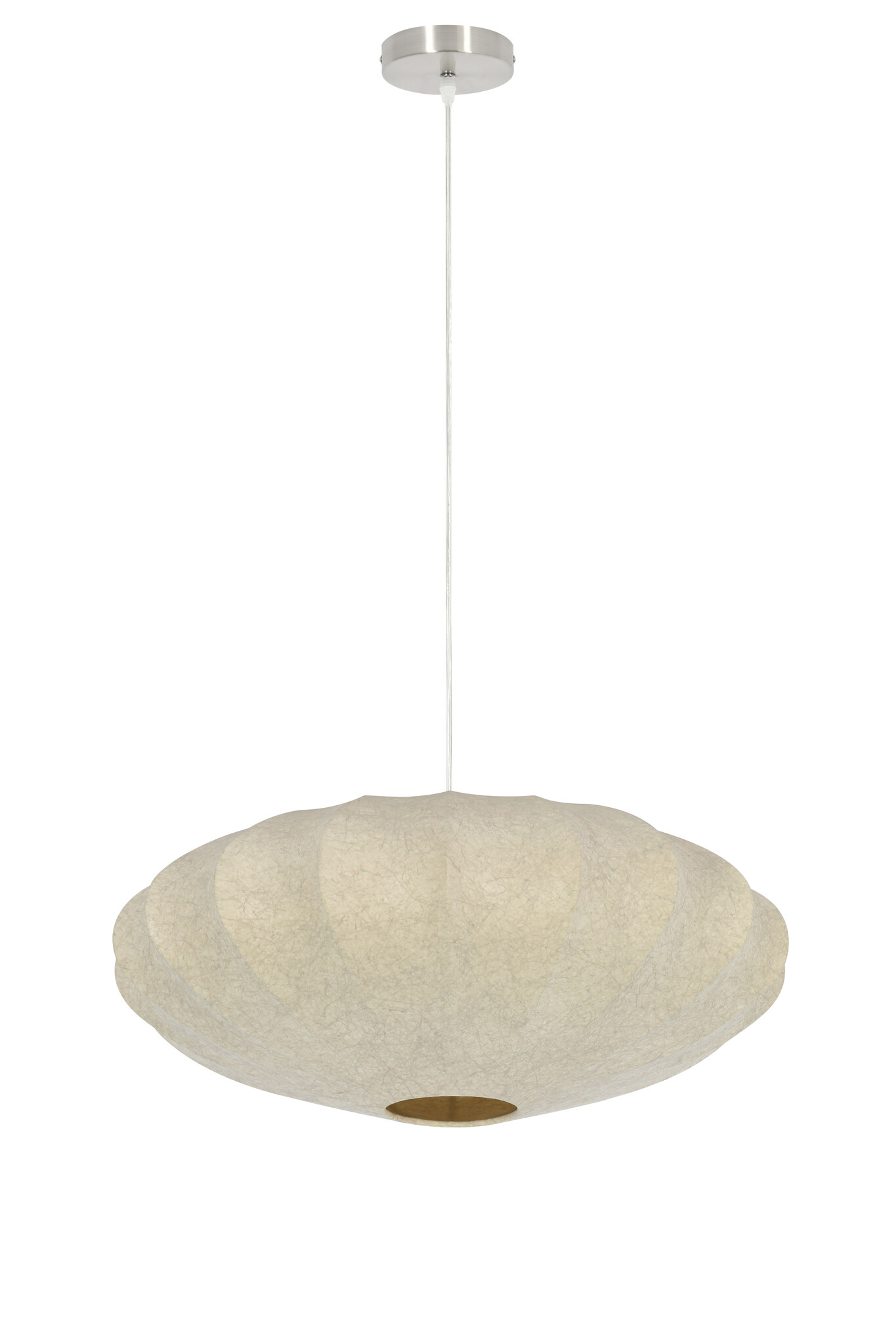 Light & Living - Hanglamp FAY - Ø50x22cm - Bruin