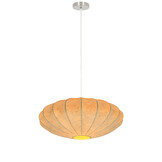 Light & Living - Hanglamp FAY - Ø50x22cm - Bruin