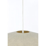 Light & Living - Hanglamp FAY - Ø50x22cm - Bruin