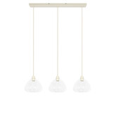 Light & Living - Hanglamp BISHO - 94x26x19cm - Wit